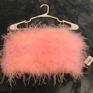 Beulah feather top nwt